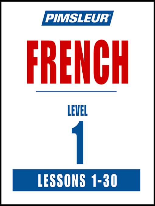 Title details for Pimsleur French Level 1 MP3 by Pimsleur - Wait list